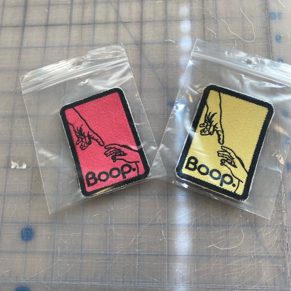 Pair Of Boop Patches